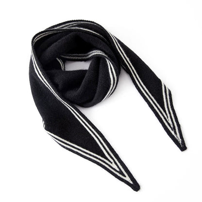 Sienna Draped Scarf | Striped Generous Coverage Scarf