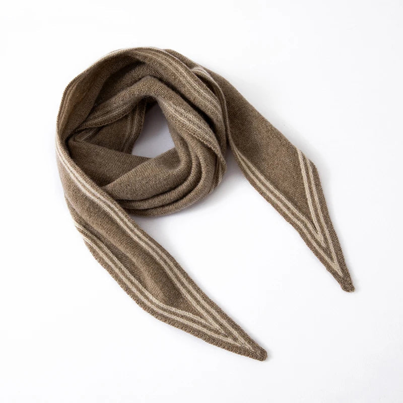 Sienna Draped Scarf | Striped Generous Coverage Scarf