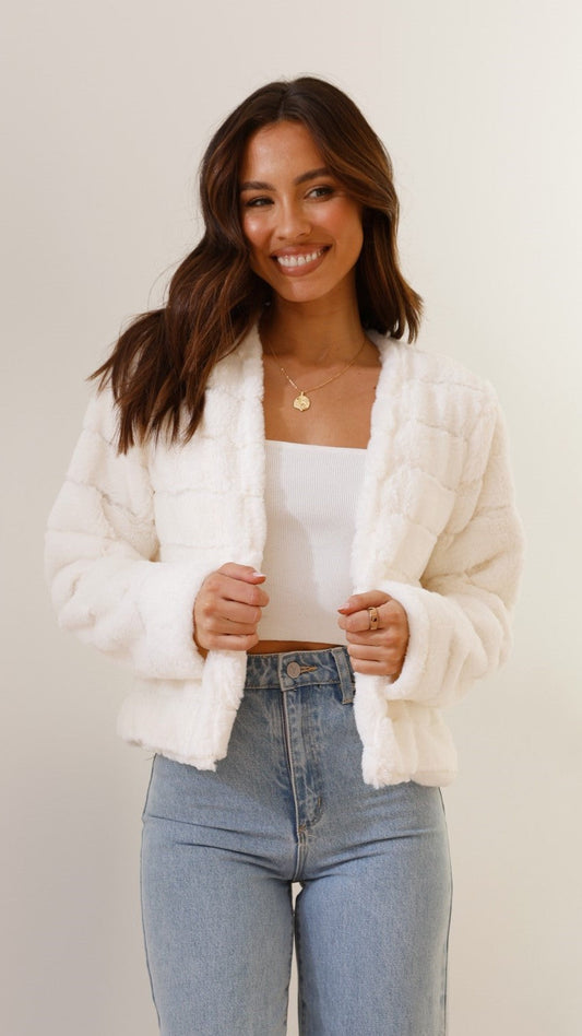 Isabella Cropped Evening Jacket | Relaxed Fit Paneled Jacket