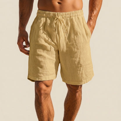 Leo Relaxed Fit Swim Shorts | Drawstring Waist Pockets Swim Shorts