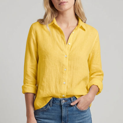 Isla Relaxed Fit Blouse | Floral Long Sleeve Blouse