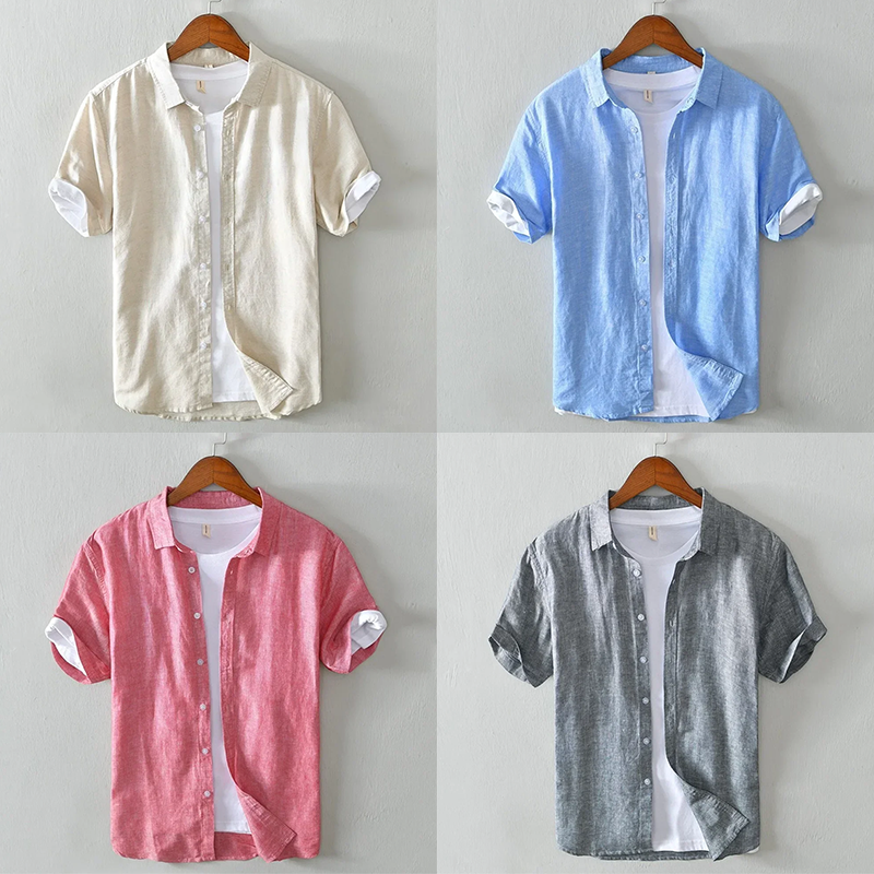 Oscar Relaxed Fit Button-Down Shirt | Short Sleeve Collared Shirt
