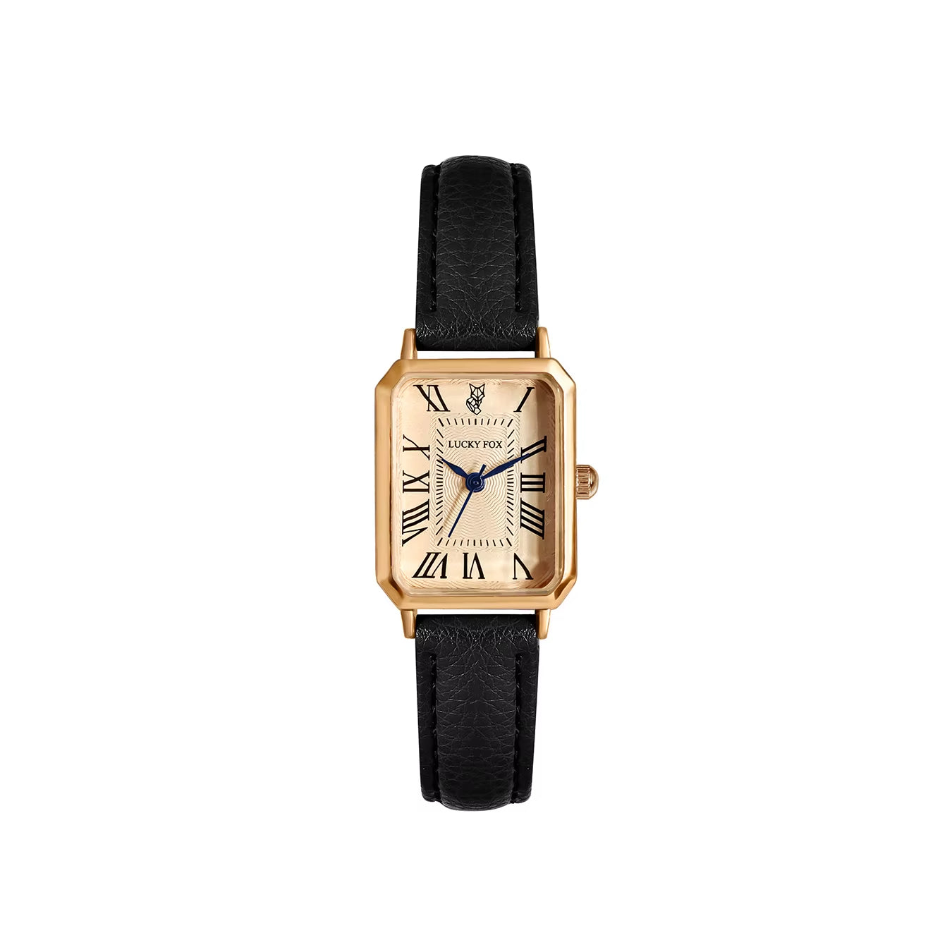 Ava Rectangular Wrist Watch | Roman Numerals Wrist Watch