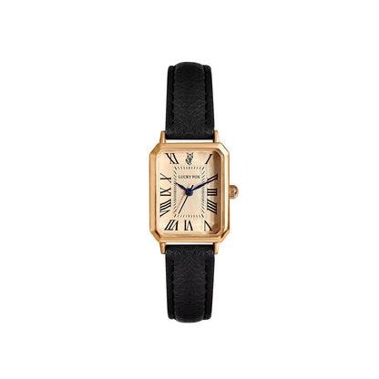 Ava Rectangular Wrist Watch | Roman Numerals Wrist Watch