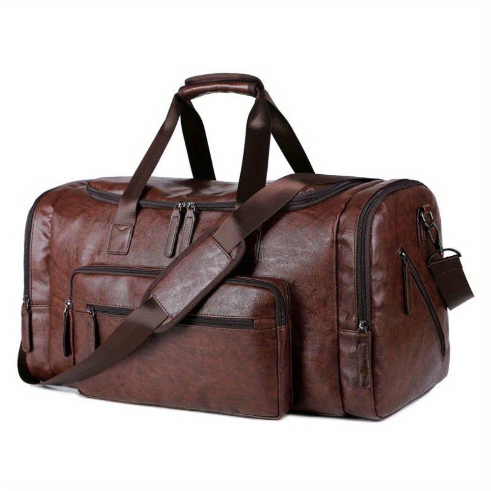 Oliver Duffle Bag | Top Handles Detachable Strap Duffle Bag