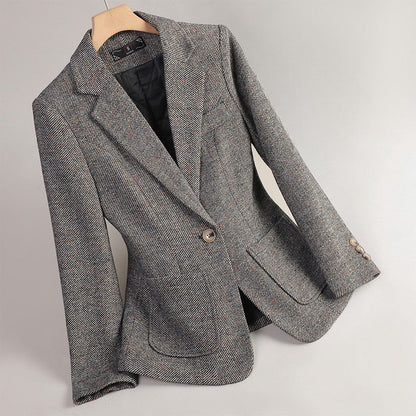 Isla Tailored Blazer | Collared Single Breasted Blazer