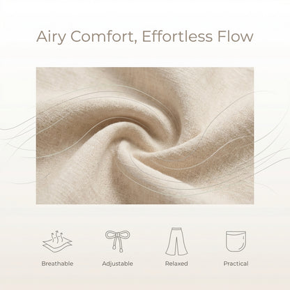 Elisa Relaxed Fit Harem Pants | Embroidered Pockets Harem Pants