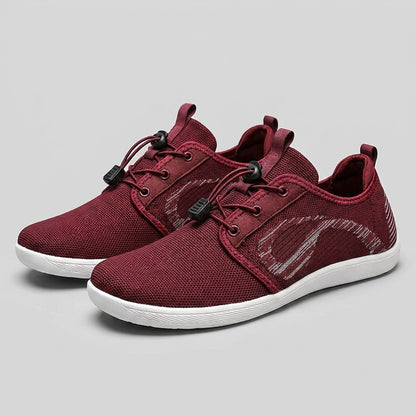 Theodore Low-Profile Sneaker | Mesh Upper Toggle Laces Sneaker