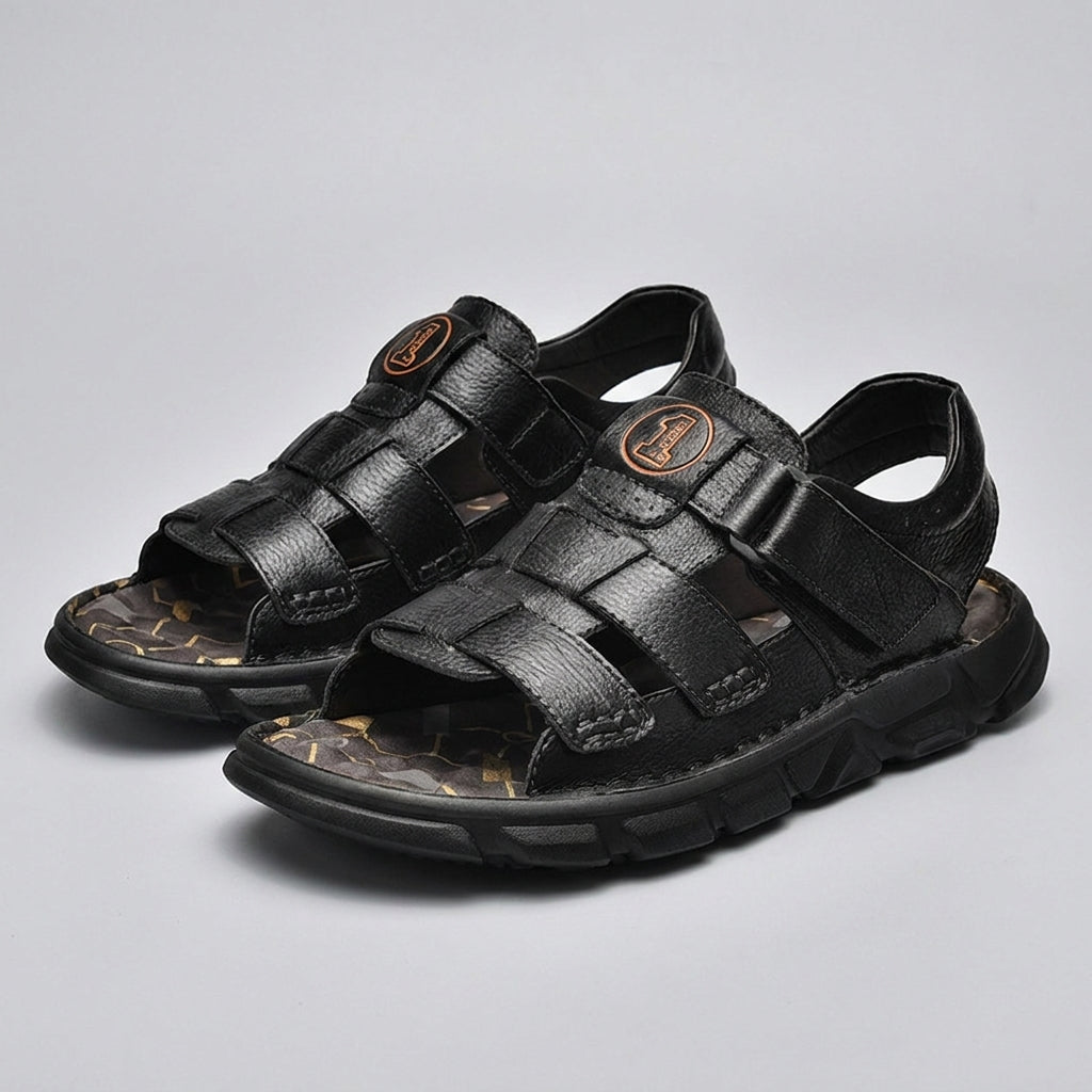 Oscar Orthopedic Low-Top Sport Sandal | Closed Toe Adjustable Straps Sport Sandal