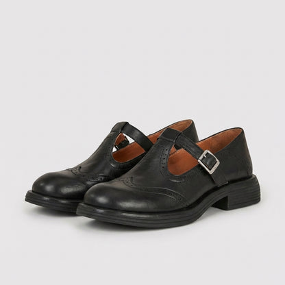 Amelia Orthopedic Mary Jane Shoes | T-Strap Buckle Closure Shoes